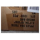 Plastic Bread Bags - 5.5"x4.75"x16" Plastic Bread Bags - 5.5"x4.75"x16"