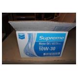 12 Quarts Chevron Supreme 10W-30 Motor Oil 12 Quarts Chevron Supreme 10W-30 Motor Oil