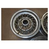 *5* Kelsey Hayes Chrome Wire Wheels - Buick Skylark? *5* Kelsey Hayes Chrome Wire Wheels - Buick Skylark?