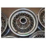 *5* Kelsey Hayes Chrome Wire Wheels - Buick Skylark? *5* Kelsey Hayes Chrome Wire Wheels - Buick Skylark?