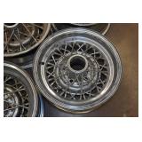 *5* Kelsey Hayes Chrome Wire Wheels - Buick Skylark? *5* Kelsey Hayes Chrome Wire Wheels - Buick Skylark?