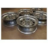 *5* Kelsey Hayes Chrome Wire Wheels - Buick Skylark? *5* Kelsey Hayes Chrome Wire Wheels - Buick Skylark?
