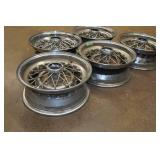 *5* Kelsey Hayes Chrome Wire Wheels - Buick Skylark? *5* Kelsey Hayes Chrome Wire Wheels - Buick Skylark?