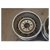 *5* Kelsey Hayes Chrome Wire Wheels - Buick Skylark? *5* Kelsey Hayes Chrome Wire Wheels - Buick Skylark?