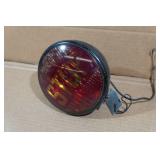 Antique Glass Lens "Stop" Light Antique Glass Lens "Stop" Light