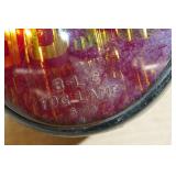 Antique Glass Lens "Stop" Light Antique Glass Lens "Stop" Light