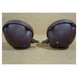 Antique Automotive Lights with Protective Grid