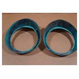 Paintable Headlight Bezels - 1955-56 Ford