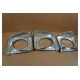 Ford Truck Chrome Headlight Trim - 1967-72