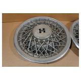 Wire Spoke Hub Caps