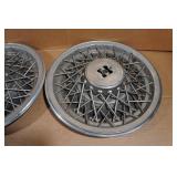 Wire Spoke Hub Caps
