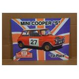 Mini Cooper S Metal Sign