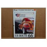 Route 66 Metal Sign