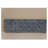 1923 Minnesota License Plate