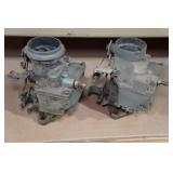 Vintage Carter Single Barrel Carburetors