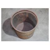 Antique Tiolene Grease Bucket