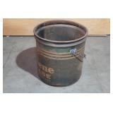 Antique Tiolene Grease Bucket