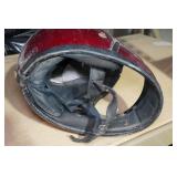 Vintage Red Sparkle Helmet