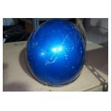 Vintage Blue Helmet with Shield