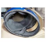 Vintage Blue Helmet with Shield