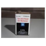 Vintage GM Tar and Road Oil Remover Can