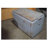 Vintage Metal Travel Cooler