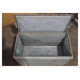 Vintage Metal Travel Cooler