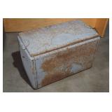 Vintage Metal Travel Cooler