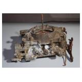 Vintage Carter 4 Barrel Carburetor