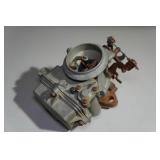 Vintage Holley Single Barrel Carburetor