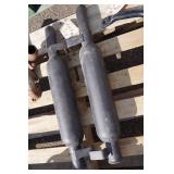 Pair of 2-1/4" Glass Pack Mufflers Pair of 2-1/4" Glass Pack Mufflers