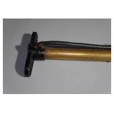 Antique Ford Brass Tire Pump Antique Ford Brass Tire Pump