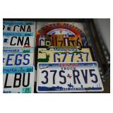 Assorted License Plates Assorted License Plates