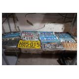 Assorted License Plates Assorted License Plates
