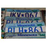 Assorted License Plates Assorted License Plates