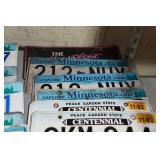 Assorted License Plates Assorted License Plates