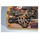 Body Repair Solder Irons, Antique Wrench, Oil Can Spout Body Repair Solder Irons, Antique Wrench, Oil Can Spout