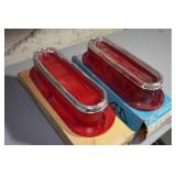 1961 Pontiac NORS Tail Light Lenses 1961 Pontiac NORS Tail Light Lenses