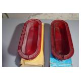 1961 Pontiac NORS Tail Light Lenses 1961 Pontiac NORS Tail Light Lenses