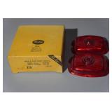 NORS Tail Light Lenses - 1937-38 Chevy Car, 1941-53 Chevy Truck NORS Tail Light Lenses - 1937-38 Chevy Car, 1941-53 Chevy Truck