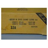 NORS Tail Light Lenses - 1937-38 Chevy Car, 1941-53 Chevy Truck NORS Tail Light Lenses - 1937-38 Chevy Car, 1941-53 Chevy Truck