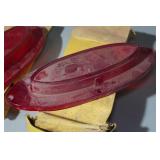 1962 Oldsmobile NORS Tail Light Lenses 1962 Oldsmobile NORS Tail Light Lenses