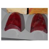 1954 Plymouth NORS Tail Light Lenses 1954 Plymouth NORS Tail Light Lenses