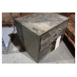 Tune Up Cabinet with Misc 1930 Tune Up Cabinet with Misc 1930