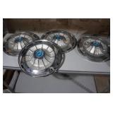 Set of Chevrolet Hub Caps Set of Chevrolet Hub Caps