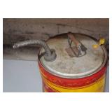 Stancan Metal Gasoline Can Stancan Metal Gasoline Can