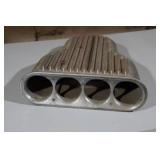 Vintage Cal Custom Finned Hood Scoop Vintage Cal Custom Finned Hood Scoop