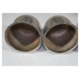 Set of Keystone Chrome Center Caps Set of Keystone Chrome Center Caps