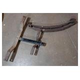 Antique Leaf Springs with Receiver Hitch Antique Leaf Springs with Receiver Hitch