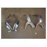 1954-55 Oldsmobile Chrome Fender Trim 1954-55 Oldsmobile Chrome Fender Trim